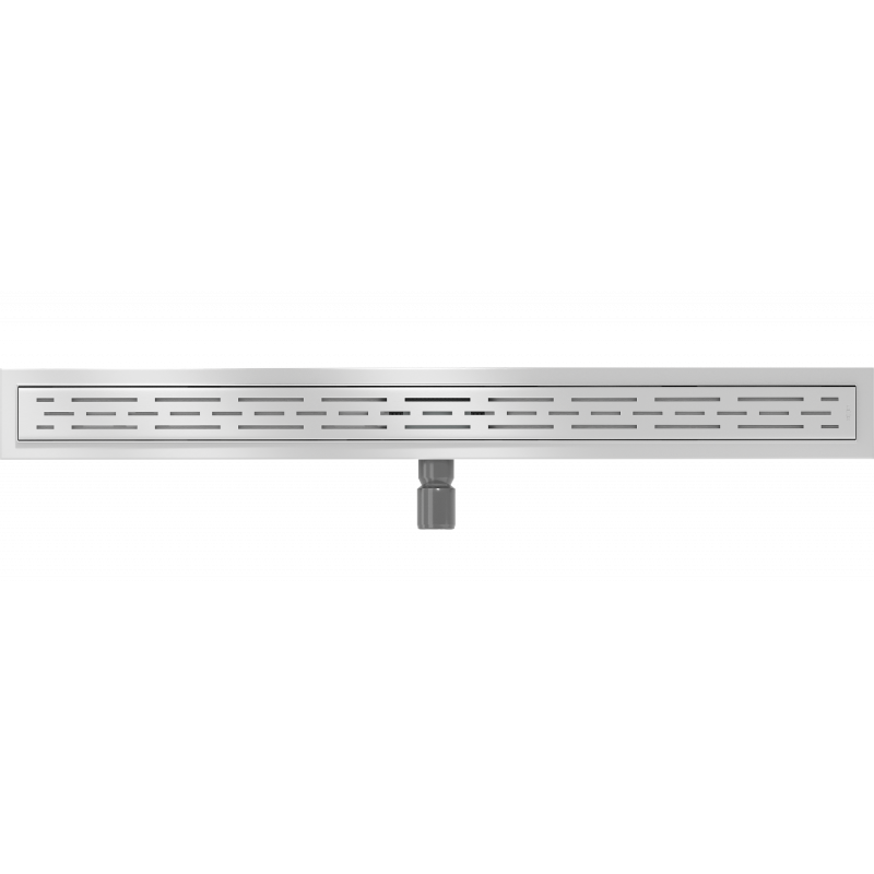 Mexen Flat M01 linearen Oflaf 100 cm, Inox - 1020100-15