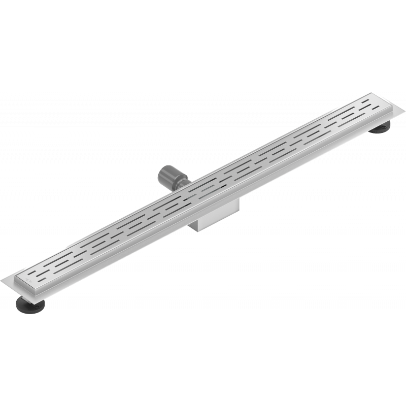 Mexen Flat M01, Duschrinnenabfluss 100 cm, Inox - 1020100-15