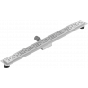 Mexen Flat M01, Duschrinnenabfluss 100 cm, Inox - 1020100-15