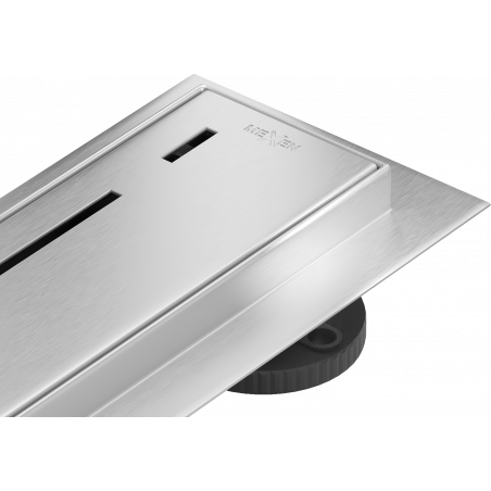 Mexen Flat M03 linearer Bodenablauf 80 cm, Inox - 1022080-15
