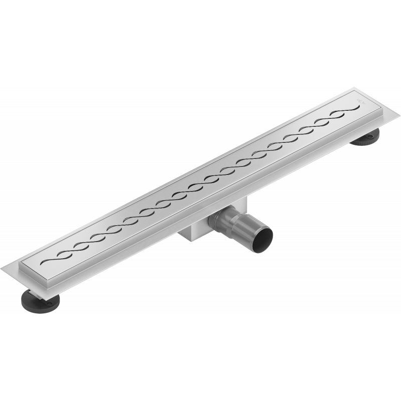 Mexen Flat M18 Linearer Abfluss 50 cm, Inox - 1023050-15