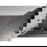 Mexen Kioto+ L Duschwand mit Regal Walk-in 120 x 200 cm, schwarzes Gitter, Roségold - 800-120-123-60-77