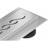 Mexen Flat M18 Linienentwässerung 100 cm, Inox - 1023100-15