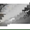 Mexen Kioto+ L Duschwand mit Ablage Walk-in 120 x 200 cm, weiße Welle, weiß - 800-120-123-20-97