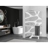 Mexen Kioto+ L dušisein riiuliga Walk-in 80 x 200 cm, valge laine, kroom - 800-080-123-01-97