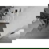 Mexen Kioto+ L Duschwand mit Regal Walk-in 80 x 200 cm, weiße Welle, schwarz - 800-080-123-70-97