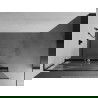 Mexen Kioto+ L douchewand met plank Walk-in 80 x 200 cm, witte golf, zwart - 800-080-123-70-97