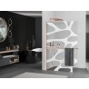 Mexen Kioto+ L dušisein riiuliga Walk-in 80 x 200 cm, valge laine, roosa kuld - 800-080-123-60-97