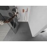 Mexen Kioto+ L dušisein riiuliga Walk-in 90 x 200 cm, valge laine, roosa kuld - 800-090-123-60-97