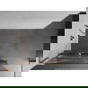 Mexen Kioto+ L Duschwand mit Regal Walk-in 100 x 200 cm, weiße Welle, Roségold - 800-100-123-60-97