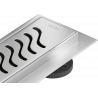 Mexen Flat M09 Linienentwässerung 50 cm, Inox - 1028050-15