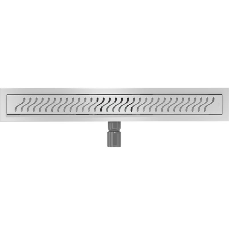 Mexen Flat M09 linjär avlopp 60 cm, inox - 1028060-15