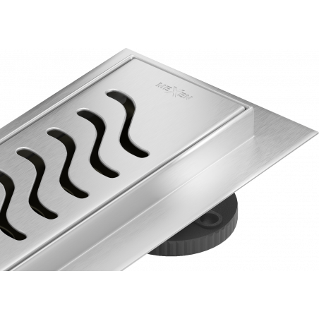 Mexen Flat M09 Linienentwässerung 80 cm, Inox - 1028080-15