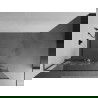 Mexen Kioto+ L Duschwand mit Abdeckung Walk-in 90 x 200 cm, weißes Muster, gun gray gebürstet - 800-090-123-66-85