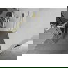 Mexen Kioto+ L Duschwand mit Ablage Walk-in 80 x 200 cm, weiße Welle, gebürstetes Gold - 800-080-123-55-97