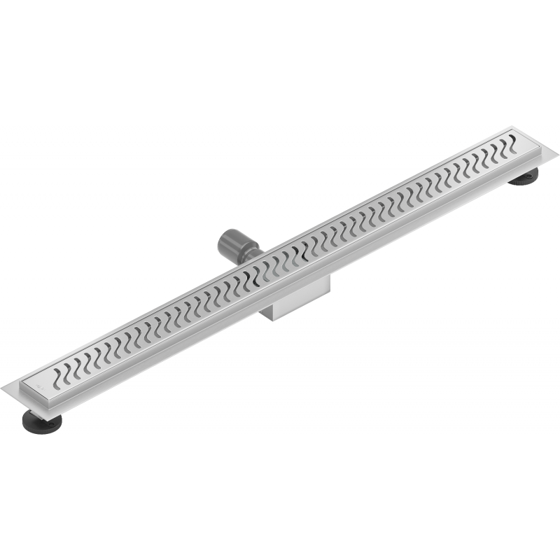 Mexen Flat M09 linearen Drain 100 cm, Inox - 1028100-15