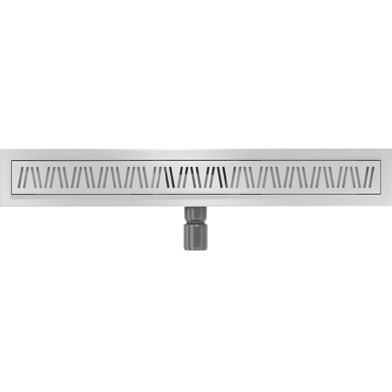 Mexen Flat M22 Linienentwässerung 50 cm, Inox - 1029050-15