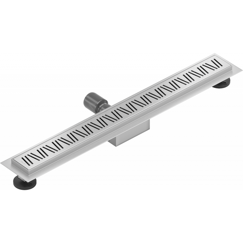 Mexen Flat M22 caniveau linéaire 70 cm, inox - 1029070-15