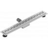 Mexen Flat M22 caniveau linéaire 70 cm, inox - 1029070-15