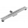 Mexen Flat M22 Linienentwässerung 70 cm, Inox - 1029070-15