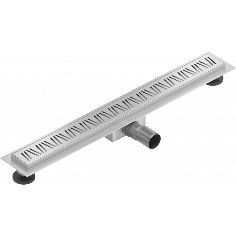 Mexen Flat M22 Linienentwässerung 70 cm, Inox - 1029070-15