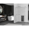 Mexen Kioto+ dušinurk riiuliga Walk-in 80 x 200 cm, triibuline, harjatud nikkel - 800-080-121-97-09