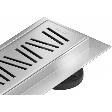 Mexen Flat M22 lijnafvoer 100 cm, inox - 1029100-15