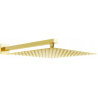 Mexen Slim pomme de douche 30 x 30 cm avec bras de douche, or - 79130112-50