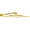 Mexen Slim Regendusche 30 x 30 cm mit Duscharm, gold - 79130112-50