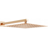 Mexen Slim regendouche 30 x 30 cm met douchearm, roze goud - 79130112-60