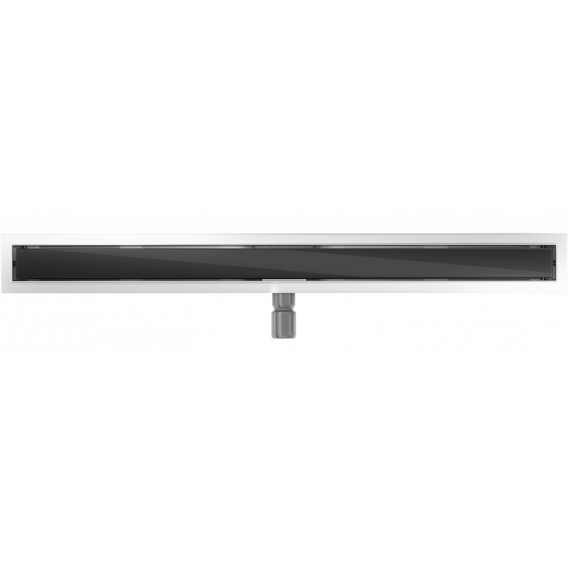 Mexen Flat MGB odpływ liniowy 90 cm, czarne szkło - 1026090-15