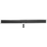 Mexen Flat MGB lineaire afvoer 100 cm, zwart glas - 1026100-15