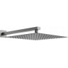 Mexen Slim takdusch 30 x 30 cm med duscharm, borstad gun gray - 79130112-66