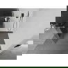 Mexen Kioto+ L Duschwand mit Regal Walk-in 110 x 200 cm, matt, schwarz - 800-110-123-70-09