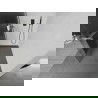 Mexen Kioto+ L Duschwand mit Regal Walk-in 100 x 200 cm, matt, gebürstetes Gun Gray - 800-100-123-66-09