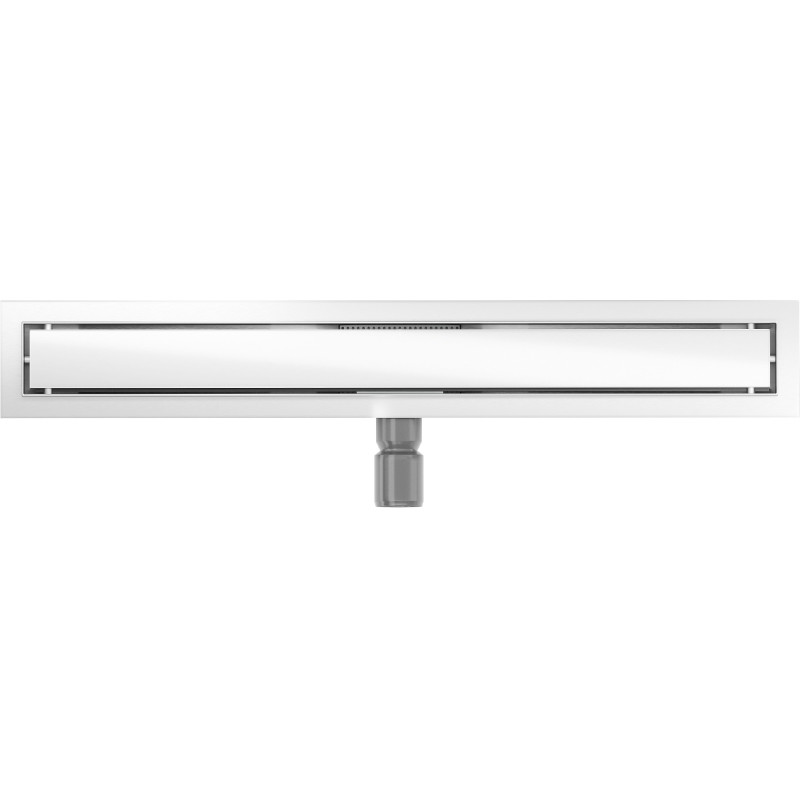 Mexen Flat MGW linijski odvod 60 cm, bijelo staklo - 1027060-15