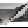 Mexen Kioto+ L Duschwand mit Ablage Walk-in 70 x 200 cm, transparent, roségold - 800-070-123-60-09