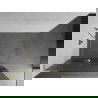 Mexen Kioto+ L Duschwand mit Ablage Walk-in 70 x 200 cm, klar, gold - 800-070-123-50-09