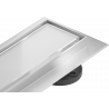 Mexen Flat MGW odpływ liniowy 90 cm, białe szkło - 1027090-15