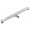 Mexen Flat MGW Linienentwässerung 90 cm, weißes Glas - 1027090-15
