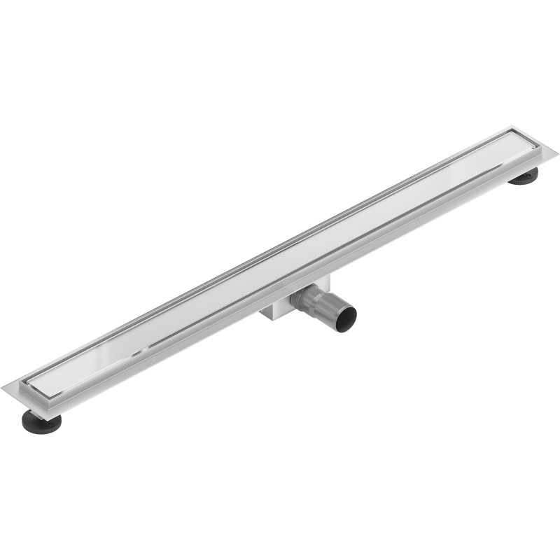 Mexen Flat MGW linijski odvod 100 cm, bijelo staklo - 1027100-15