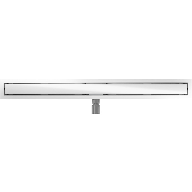 Mexen Flat MGW linijski odvod 100 cm, bijelo staklo - 1027100-15