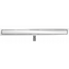 Mexen Flat MGW lineaire afvoer 100 cm, wit glas - 1027100-15