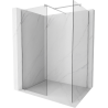 Mexen Kioto Duschwand Walk-in 85 x 80 cm, transparent, chrom - 800-085-202-01-00-080