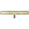 Mexen Flat M13 drain linéaire 2en1 50 cm, or - 1510050-15