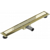 Mexen Flat M13 drain linéaire 2en1 50 cm, or - 1510050-15