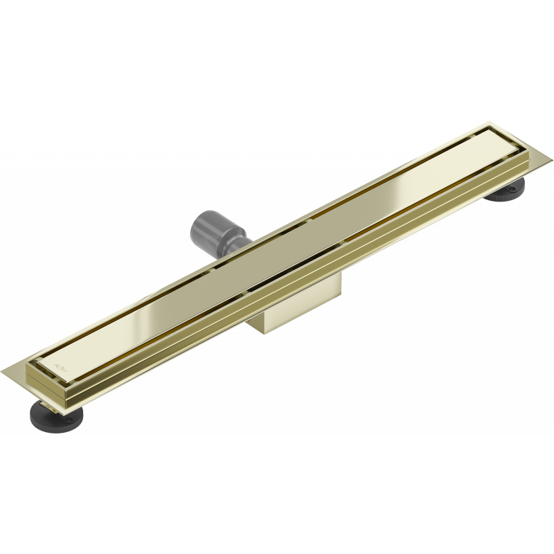 Mexen Flat M13 drain linéaire 2en1 50 cm, doré - 1510050-15