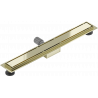 Mexen Flat M13 drain linéaire 2en1 50 cm, or - 1510050-15