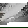 Mexen Kioto+ L Duschwand mit Ablage Walk-in 70 x 200 cm, weißes Muster, gebürstetes Nickel - 800-070-123-97-85