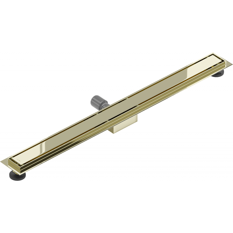 Mexen Flat M13 Linienentwässerung 2in1 80 cm, gold - 1510080-15